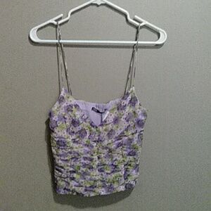 Zara crop top size small